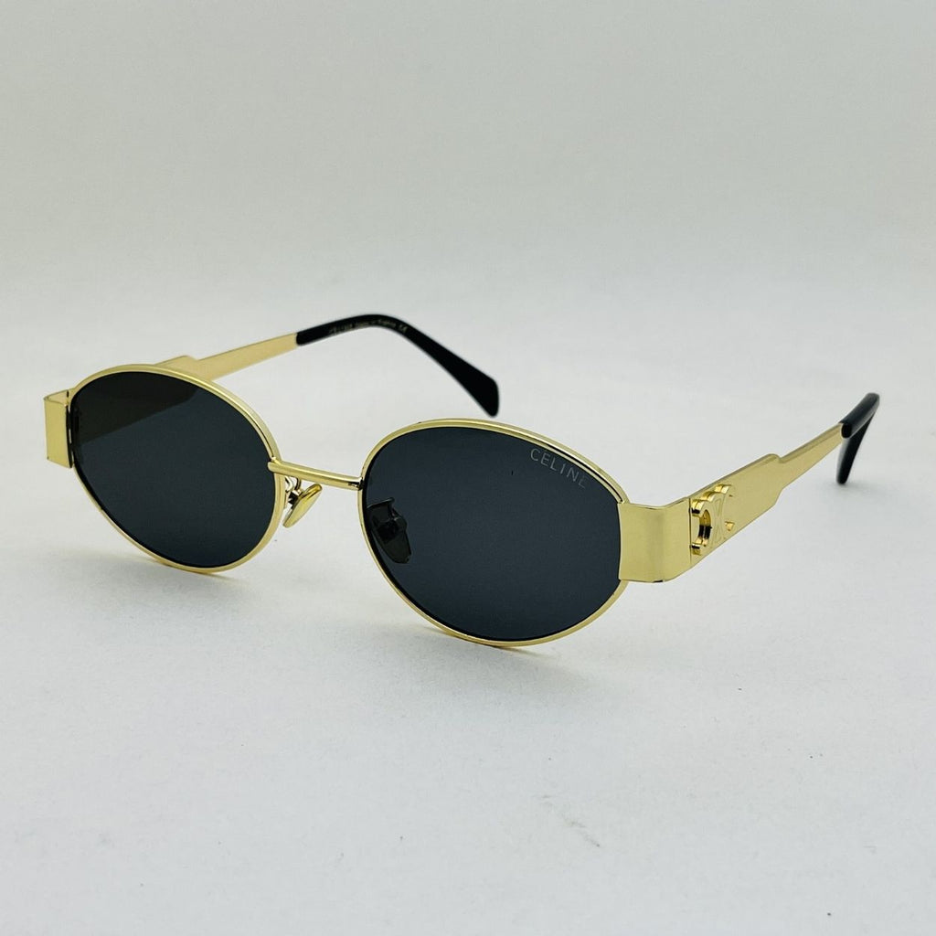 Celine Gold Oval
