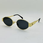 Celine Gold Oval