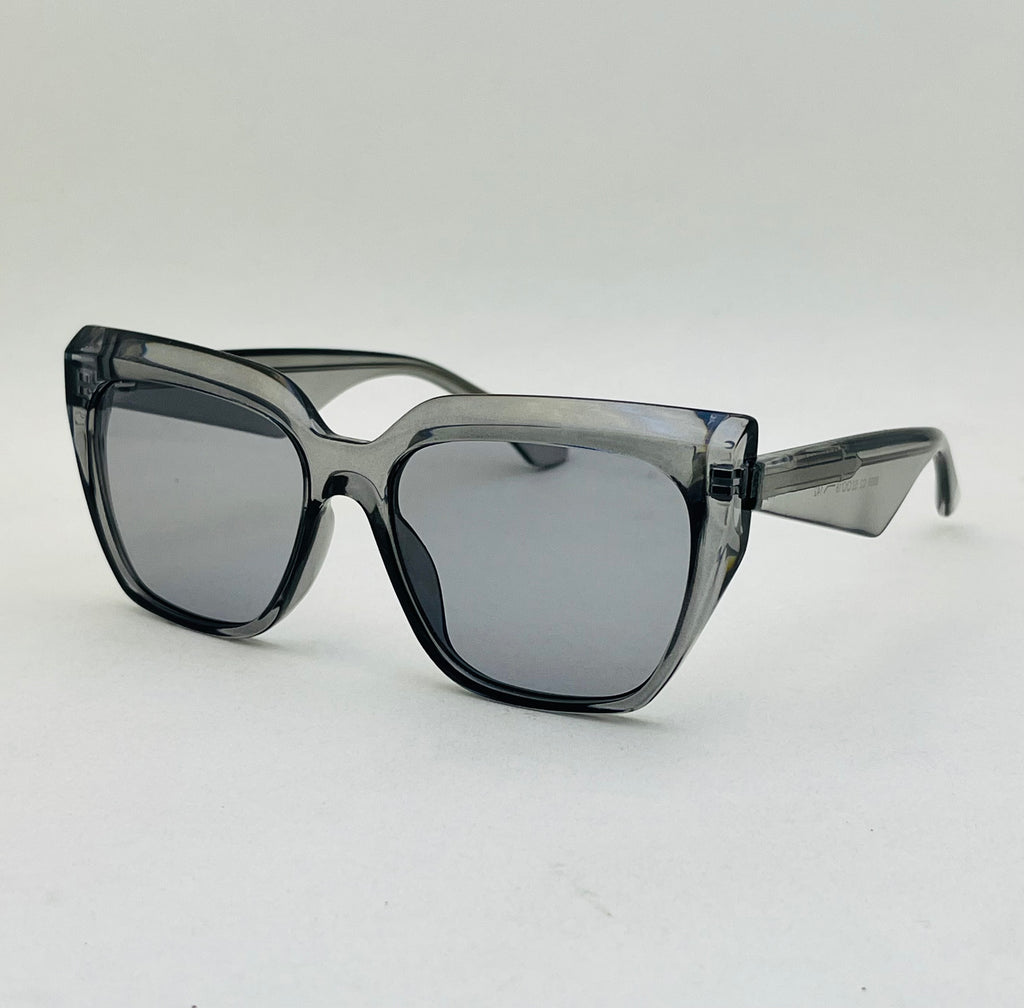 Noir Oversized Cateye