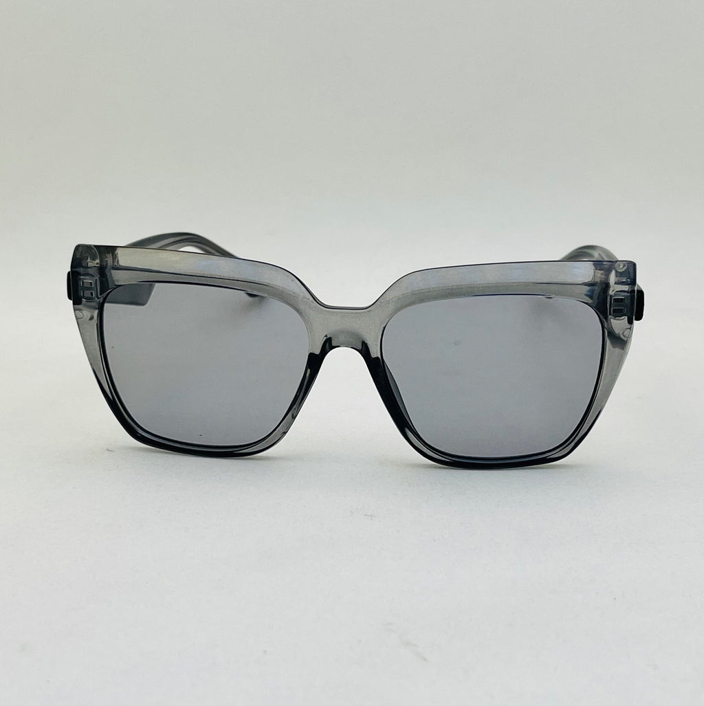 Noir Oversized Cateye