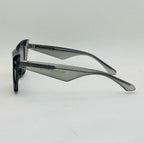 Noir Oversized Cateye