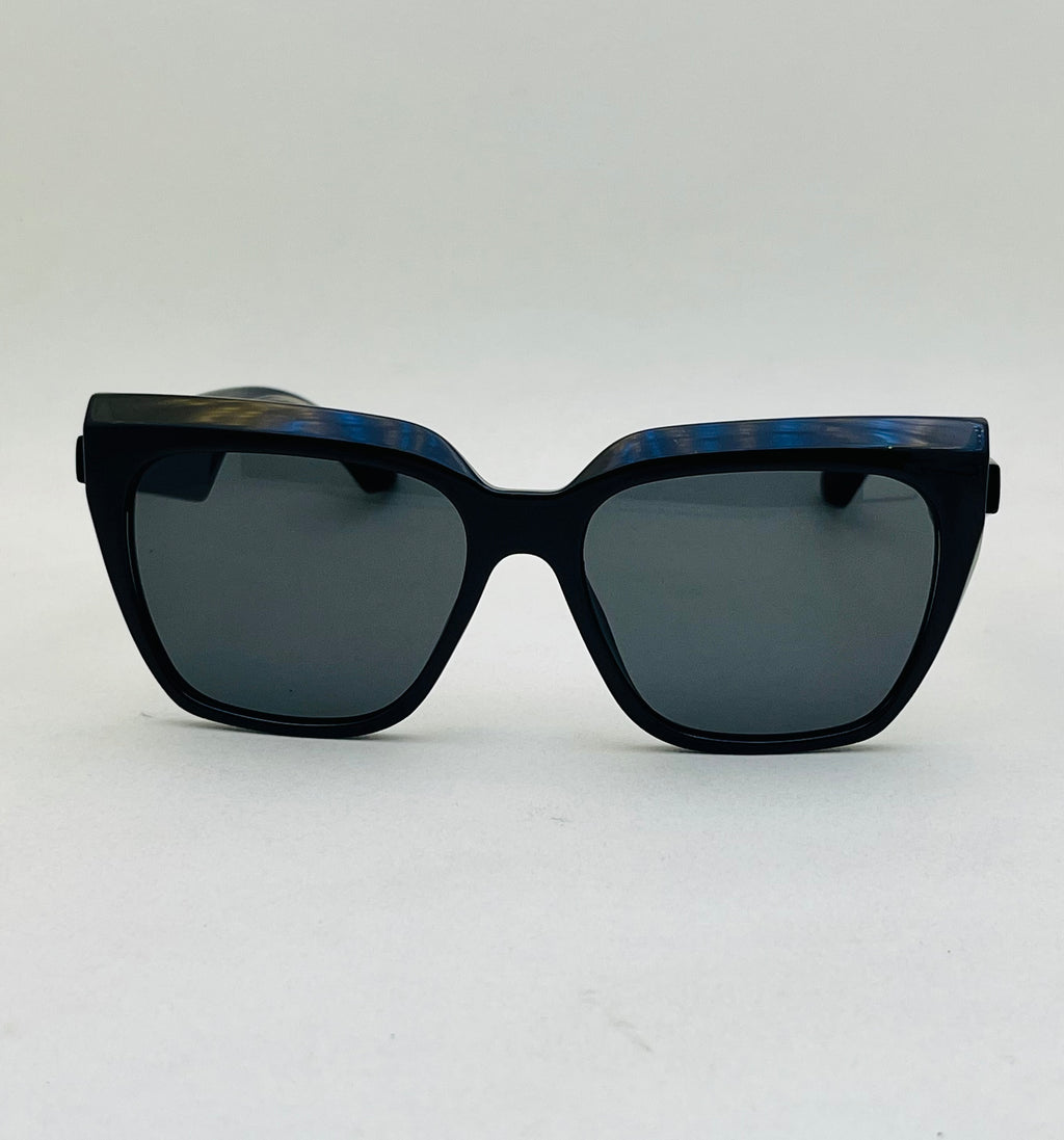 Noir Oversized Cateye