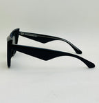Noir Oversized Cateye