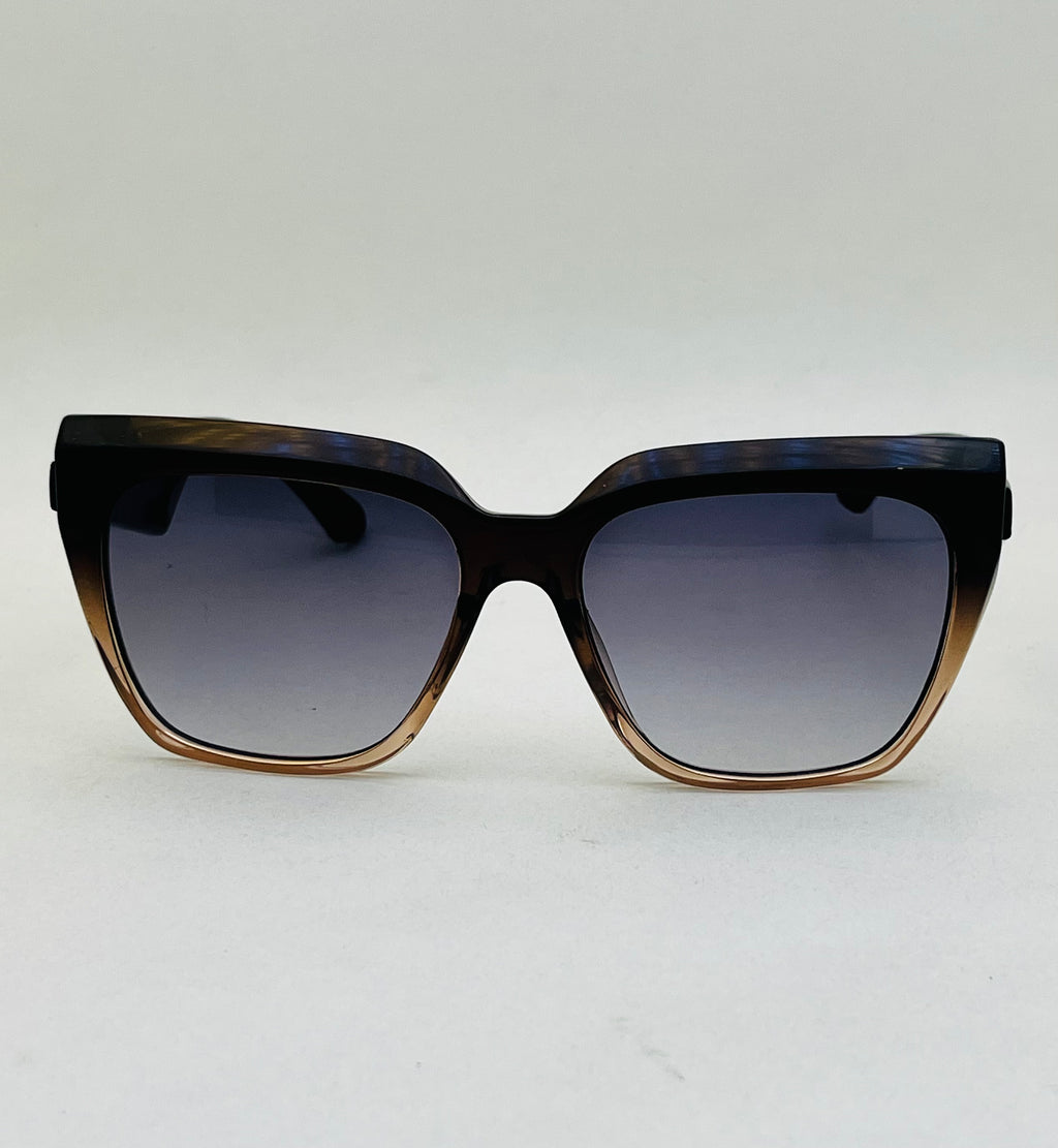 Noir Oversized Cateye