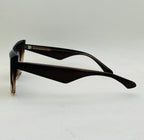 Noir Oversized Cateye