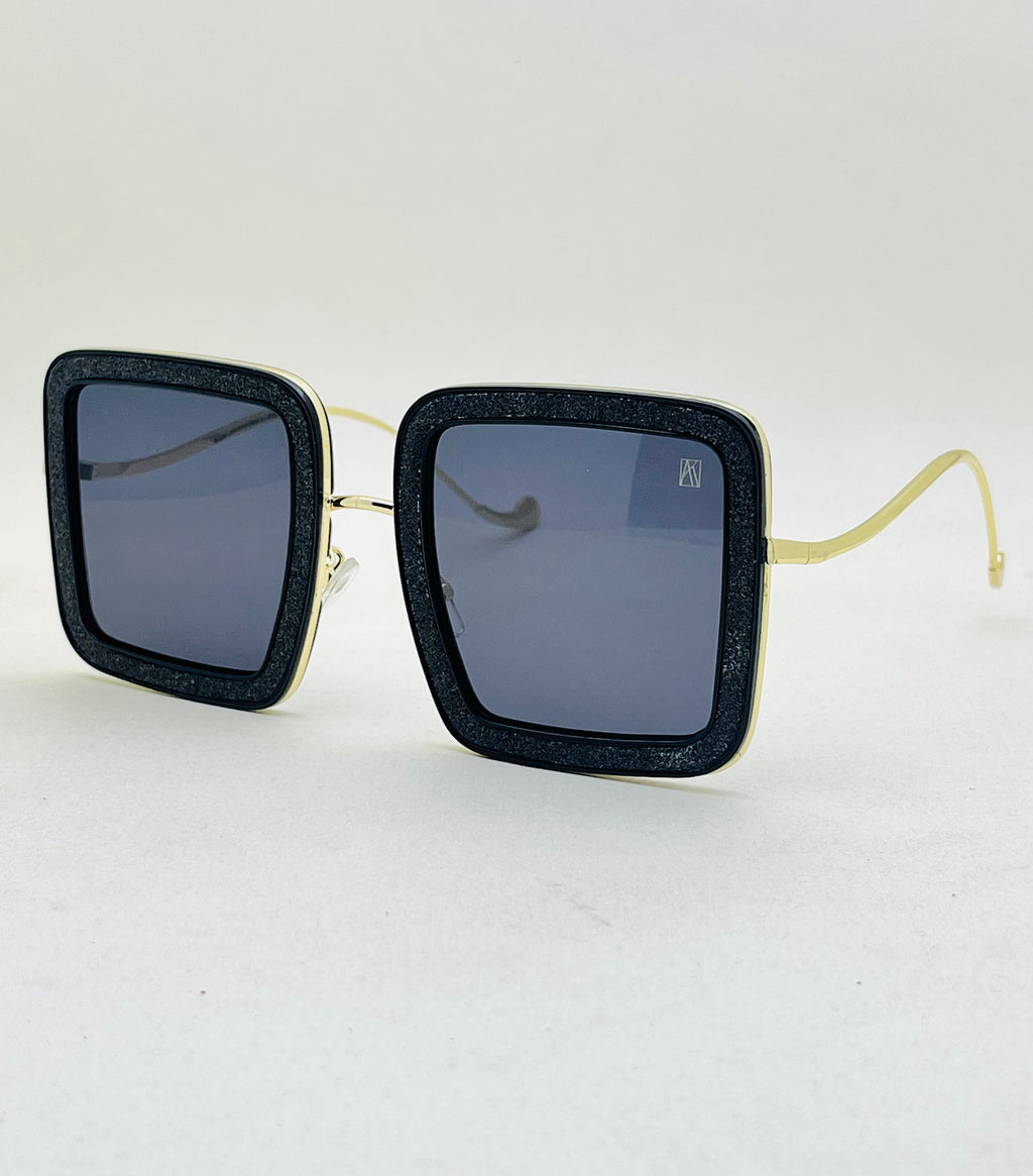 Sable Oversized Square Sunglasses