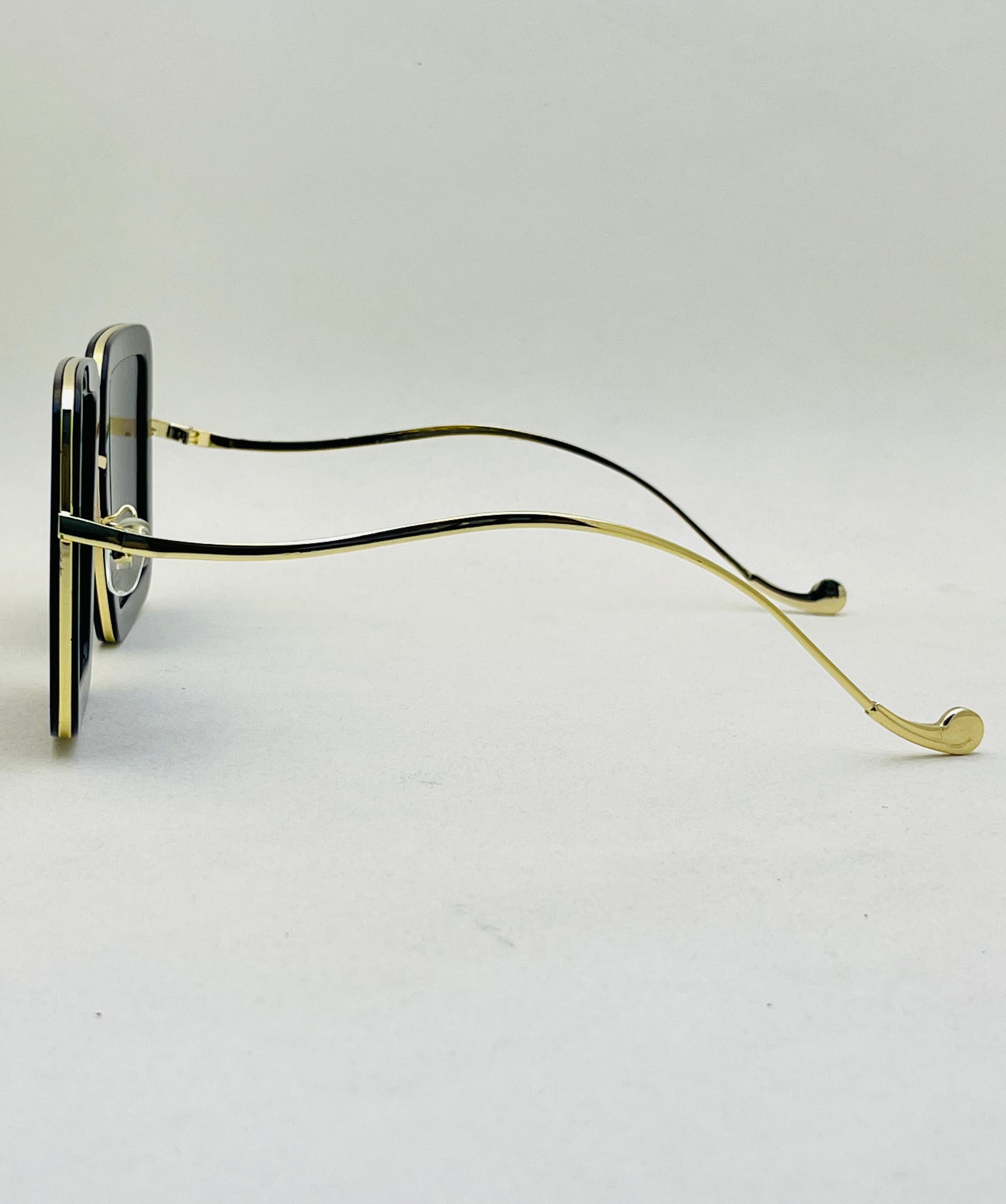 Sable Oversized Square Sunglasses