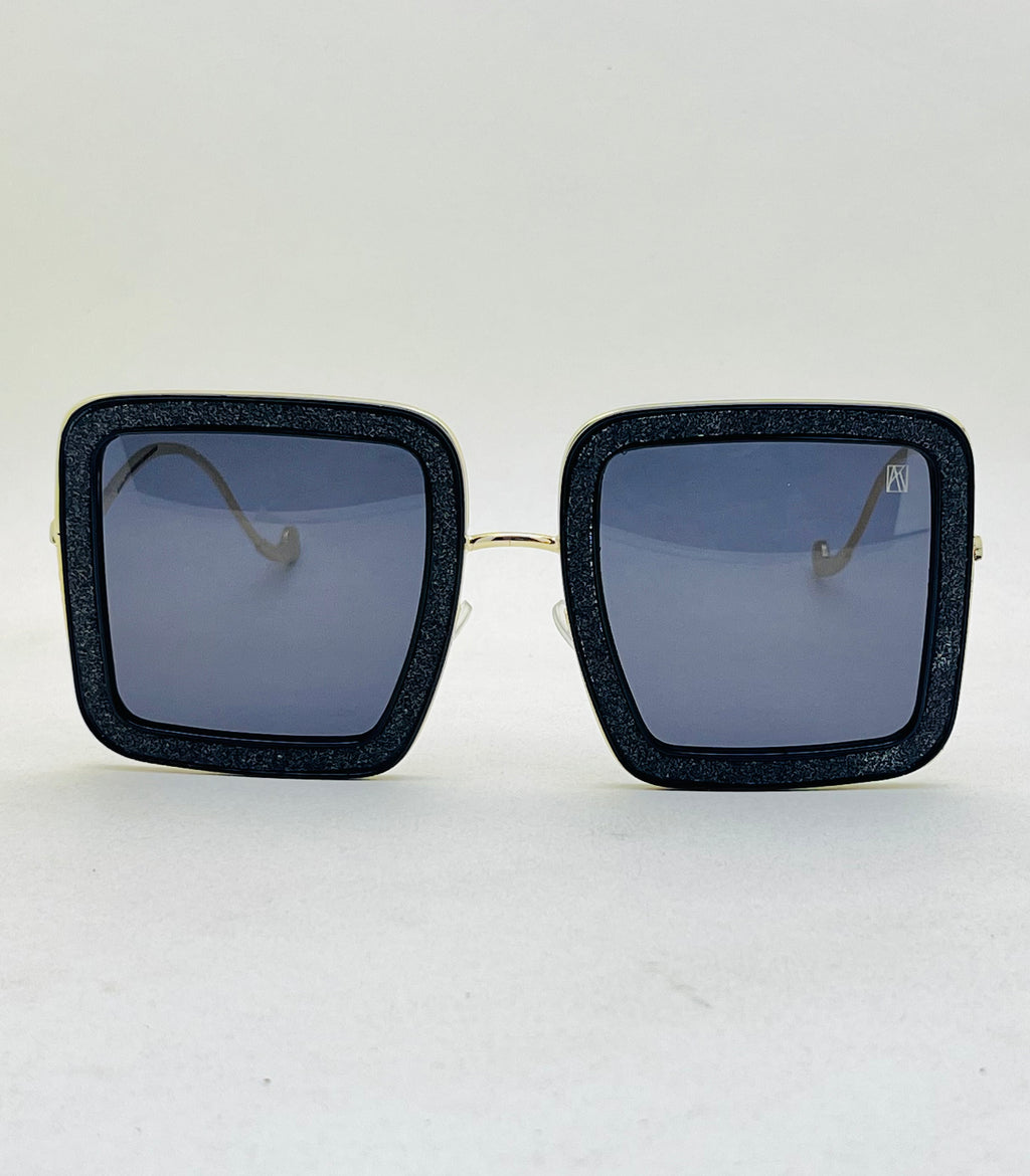 Sable Oversized Square Sunglasses